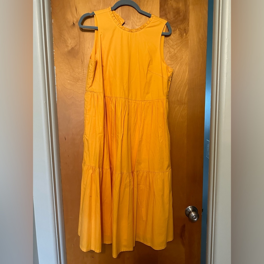 J. Crew Factory Tiered Maxi Dress (Size 10, Never Worn)